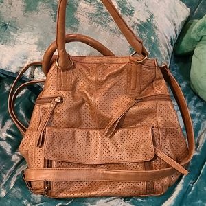 Day and Mood Hannah Small Perforated Hobo